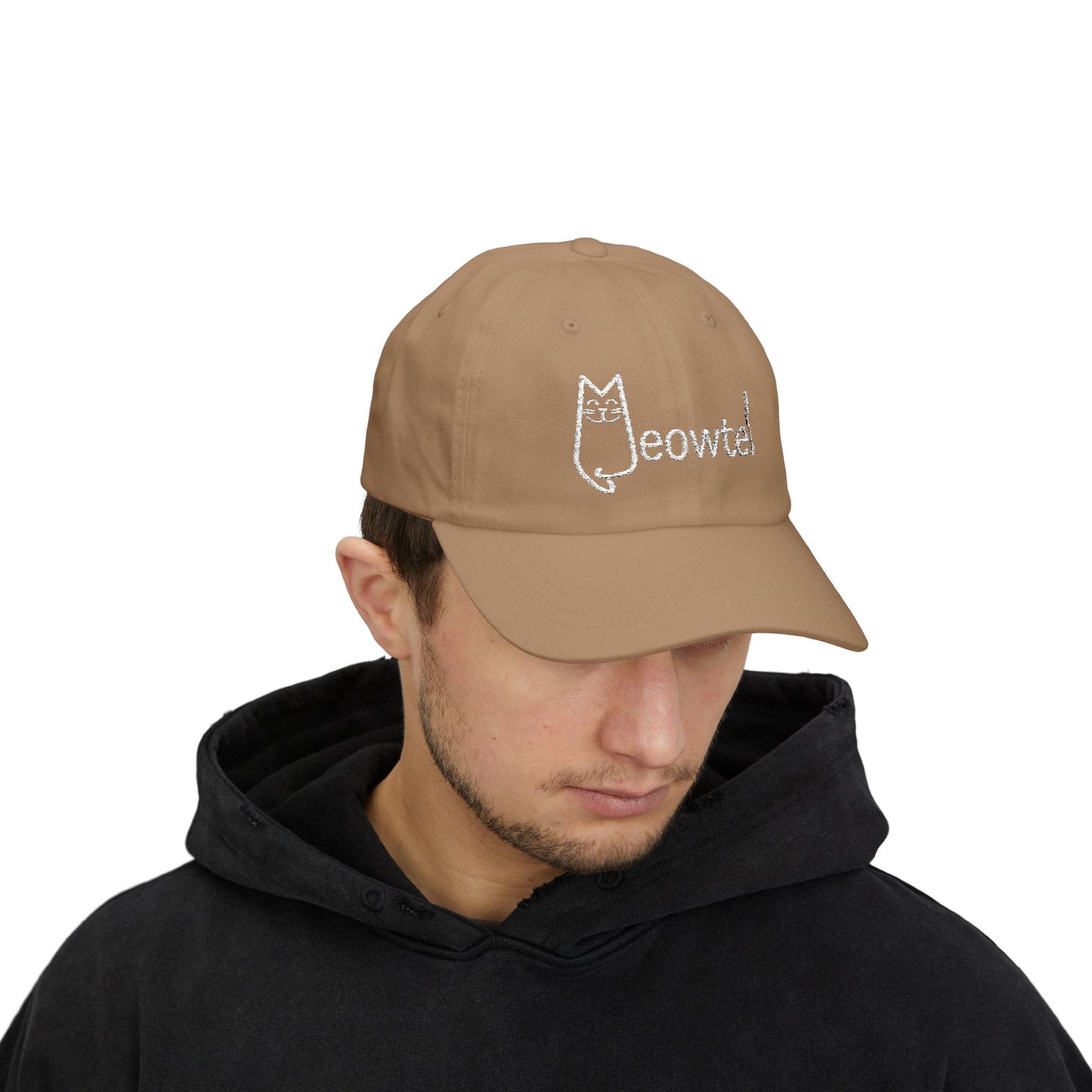 Embroidered Meowtel Logo Hat
