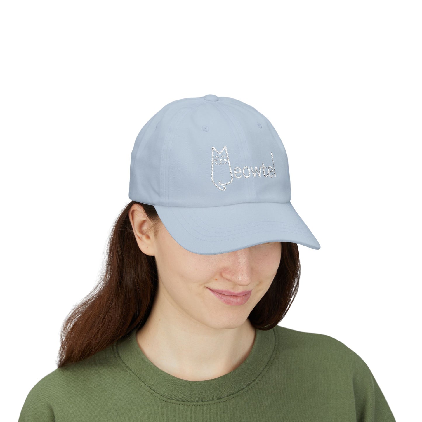 Embroidered Meowtel Logo Hat