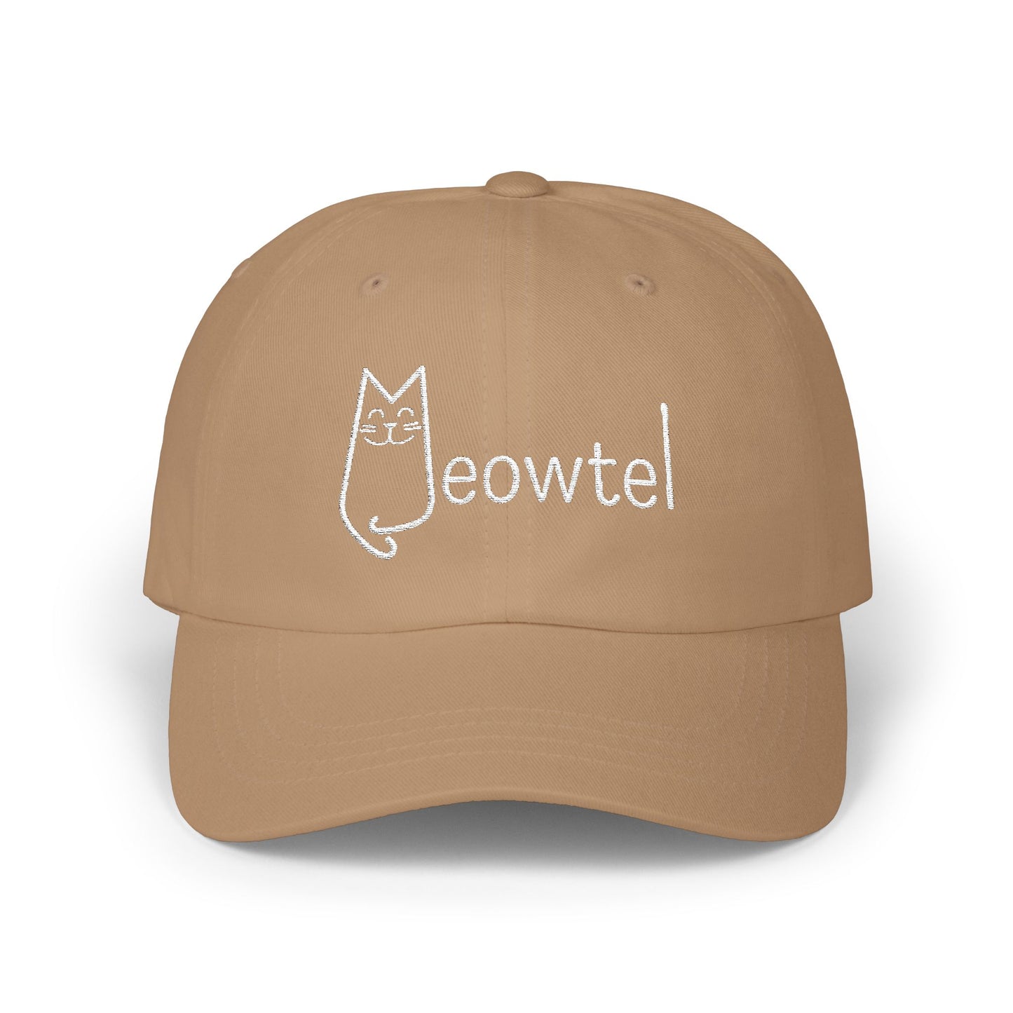 Embroidered Meowtel Logo Hat