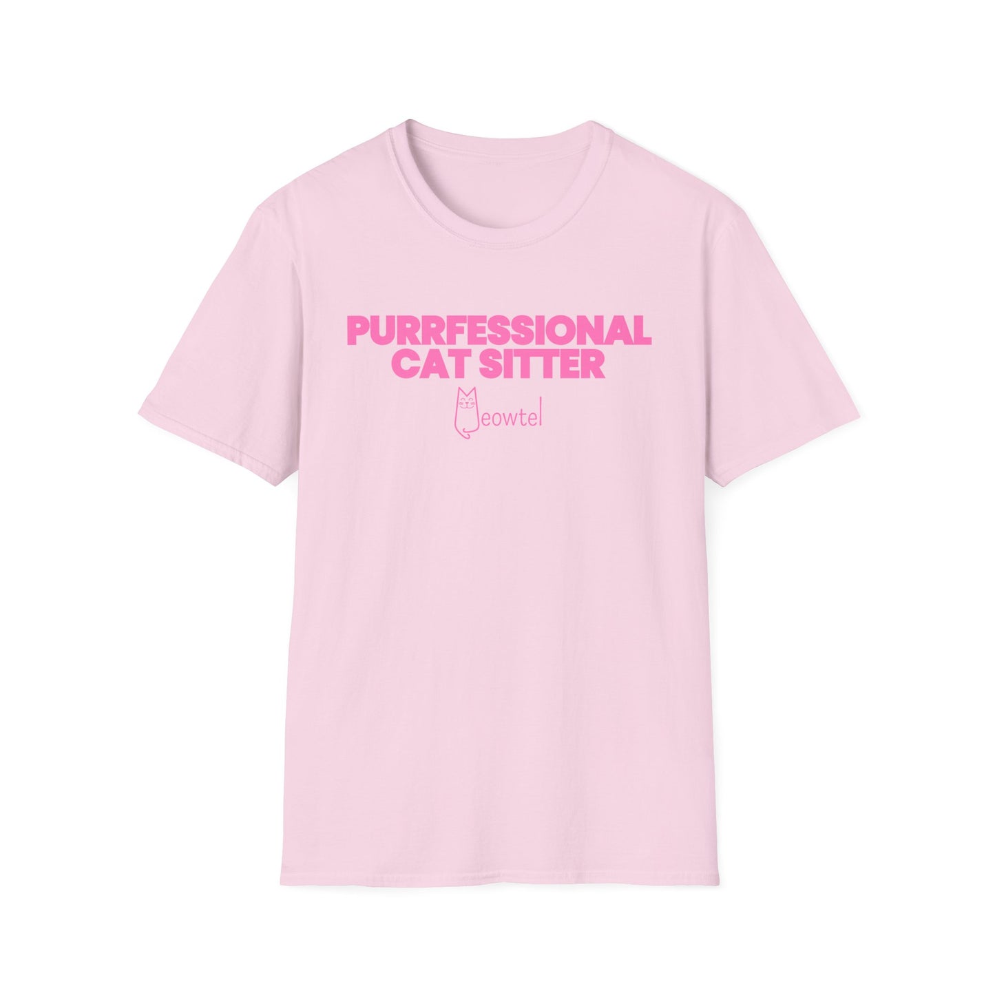 "Purrfessional Cat Sitter" Unisex T-Shirt