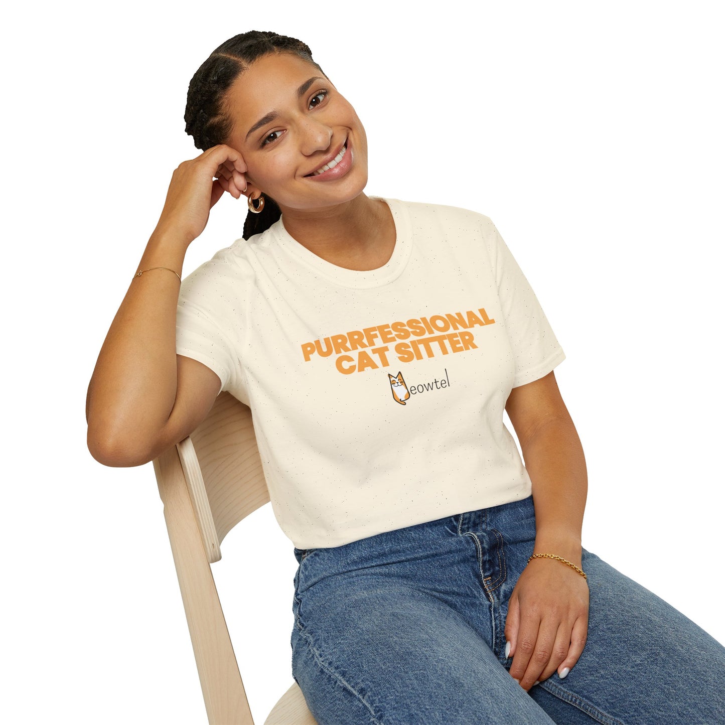 "Purrfessional Cat Sitter" Unisex T-Shirt