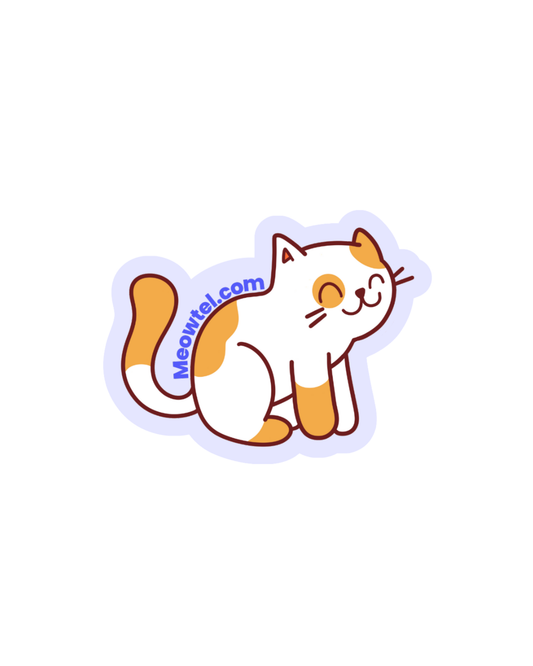 Meowtel "Timothy" Sticker