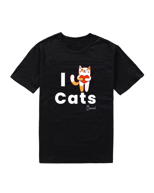 Timothy "I Heart Cats" Unisex T-shirt